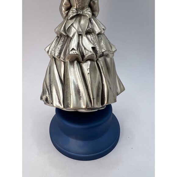 Vtg 1990 Avon Mrs Albee District Award Figurine Pewter - Picture 7 of 12